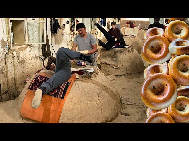 ACROBAT Bakers! The most DANGEROUS and DIFFICULT Tandoor Bread in the WORLD | Samarkand