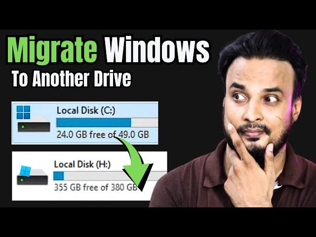 Migrate Windows to Another Drive for FREE !! | Clone Windows Drive to SSD or HDD (2023)