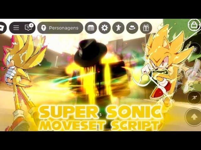 *NEW* 🟡SUPER SONIC MOVESET SCRIPT OP | HABILITY 5 | SUPER SONIC TRANFORMATION | CUSTOM | VFX | SFX