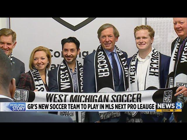 Grand Rapids soccer team to play in MLS Next Pro