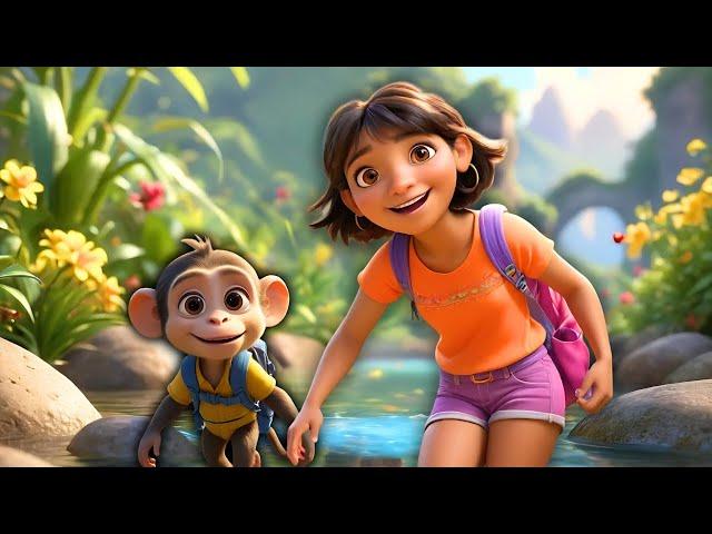 Dora and Boots: The Adventure to Rainbow River | Animated | English | Bedtime #doratheexplorer