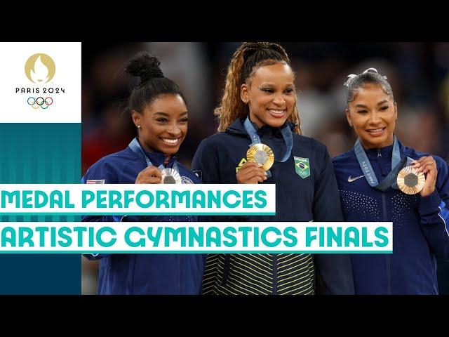 Gold medal performances from final day of artistic gymnastics  | Paris 2024 highlights