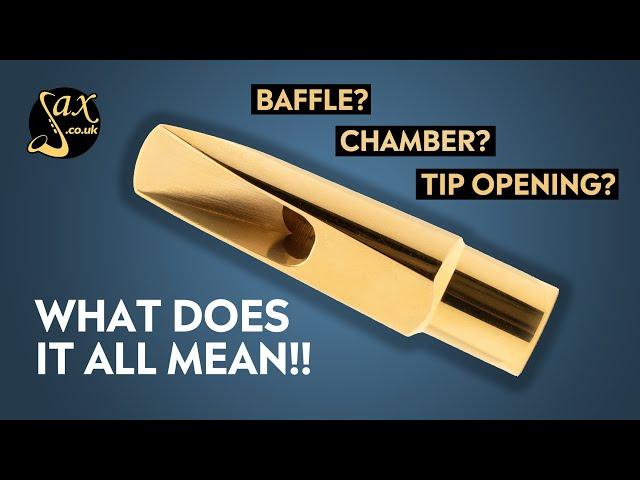 The Saxophone Mouthpiece, Explained