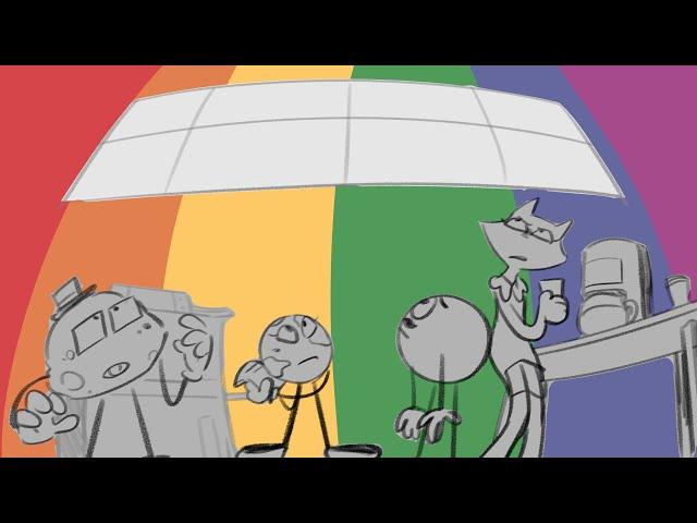 Pride at Cosmicorp (animatic)