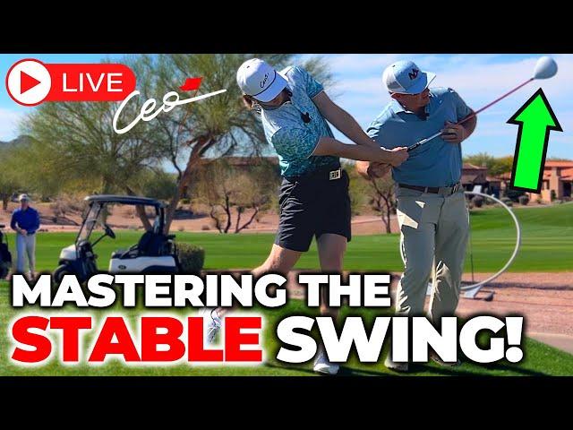 My Lesson With The CEO Of Golf Building A More Stable Swing