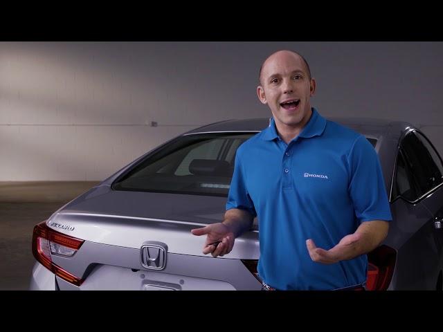 2019 Honda Accord Tips & Tricks: How to Access the Trunk in an Emergency