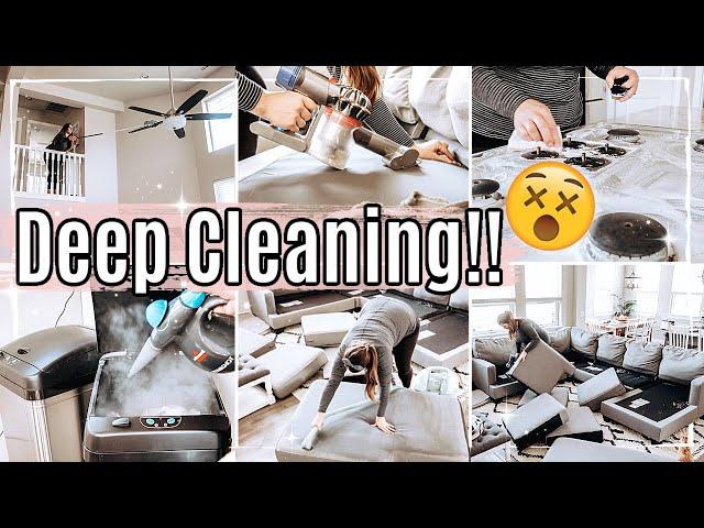 MASSIVE DEEP CLEAN WITH ME 2020  :: INSANE DEEP CLEANING MOTIVATION *SATISFYING HOMEMAKING INSPO*