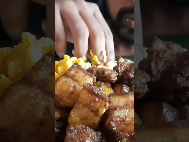 Asmr pork belly eating | Mukbang | pork mukbang   #asmr #mukbang #shorts