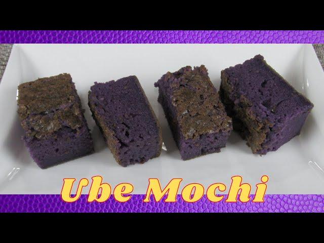 How to make: Super Easy, Yummy, Chewy UBE MOCHI