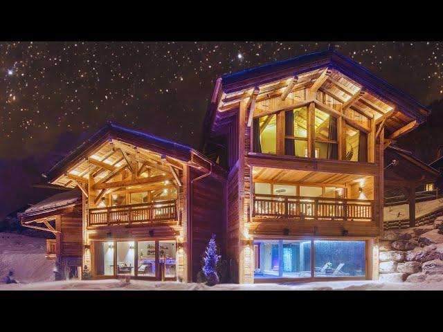 Inside Morzine´s Most Luxurious Ski Chalet | Indoor pool, Hammam, Ice Spa, Cinema Room & more!