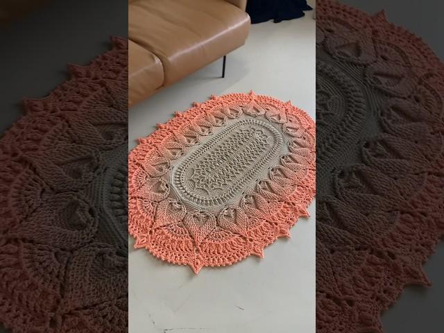 Подробный видео мастер-класс ковра «Лисий хвост» есть по ссылке в описании канала @Vjasanie_kovri
