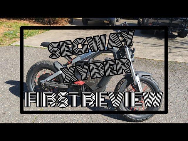 First Look: Segway Xyber E-Bike