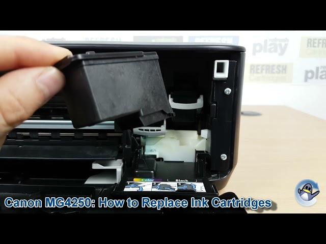 Canon Pixma MG4250: How to Change/Replace Ink Cartridges