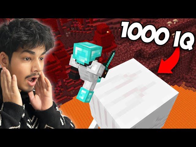 Reacting on Best Minecraft CLUTCHES | Niz Gamer @IAMKOPI