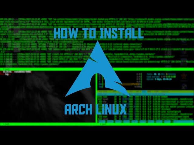Arch Linux Install Guide 2021