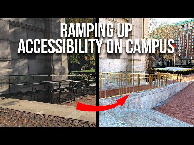 Ramping Up Wheelchair Access on Columbia University’s Campus