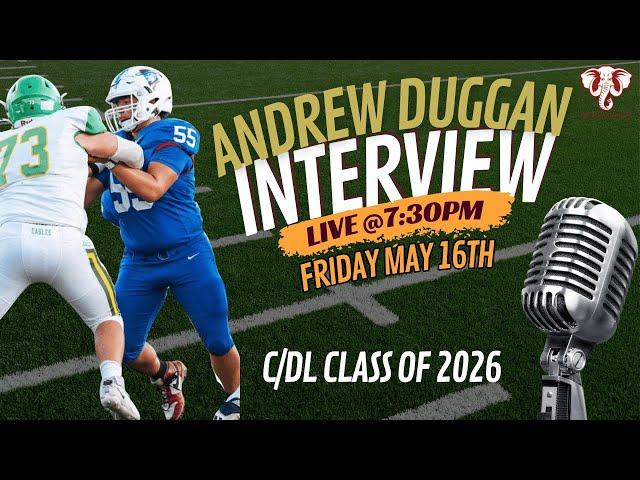 Live: 2026 C/DL Andrew Duggan Interview & More!