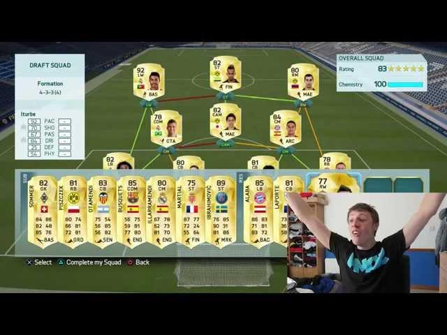 FIFA 16 - LUCKIEST FUT DRAFT EVER!! - FIFA 16 ULTIMATE TEAM