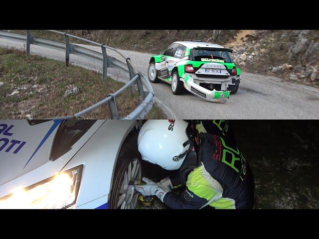 RALLY DEL LAZIO 2024 (Cassino)  BEST OF DAY 1  SHOW, MISTAKES, and NIGHT VIBES