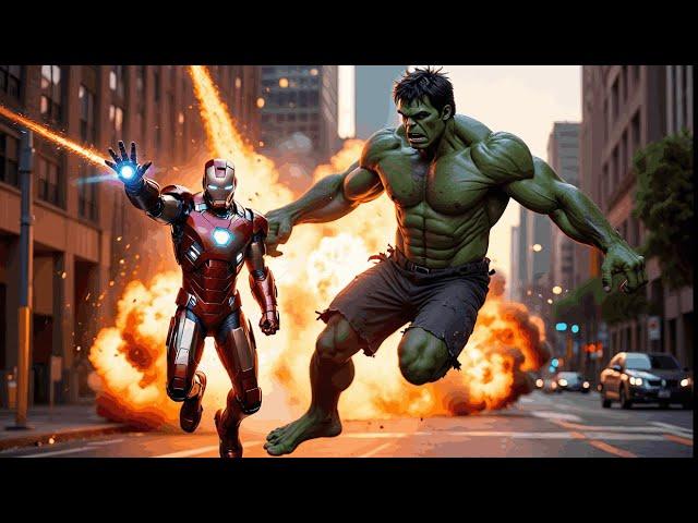 SUPERHERO MEGA BATTLE MARVEL AND DC SUPERHERO BATTLE BATMAN VS FLASH VS SUPERMAN VS AQUAMAN