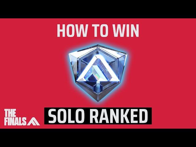 THE FINALS How To Solo Queue Ranked Tournaments