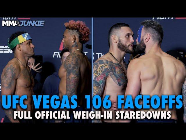 UFC Fight Night 256 full card final faceoffs: Burns vs. Morales | UFC Vegas 106