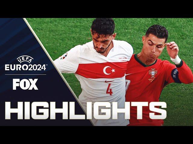 Türkiye vs. Portugal Highlights | UEFA Euro 2024