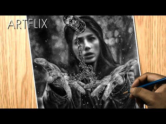 FOCUS- Drawing realistic portrait | ArtFlix