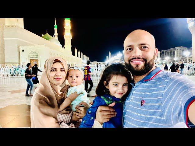 Madinah Vlog Part1| After Pandemic | Madinah Road Trip | Masjid an-Nabawi المسجد النبوي‎ with 2 kids