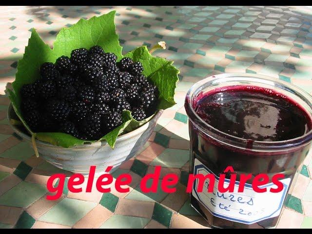 gelee de mures de ronces