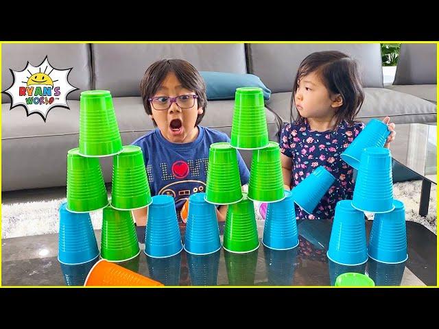 10 things to do at home for kids! | Ryan's World fun kids activities