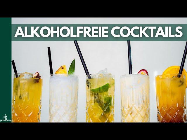 5 ALKOHOLFREIE Cocktails/Mocktails  (Schnell + Einfach)