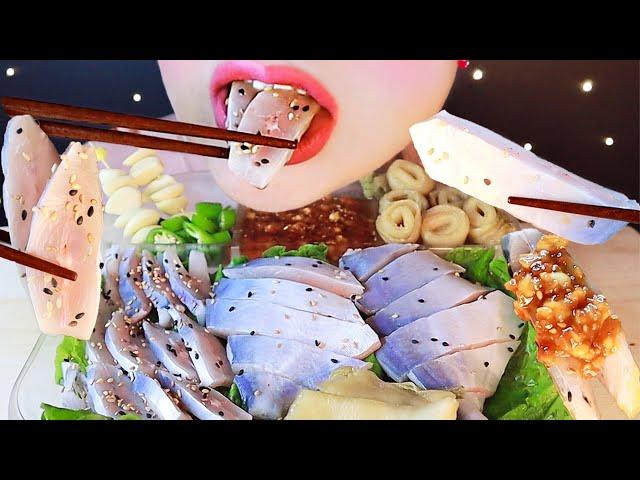 ASMR 통 병어회  리얼사운드  BUTTER FISH Mukbang Eating show