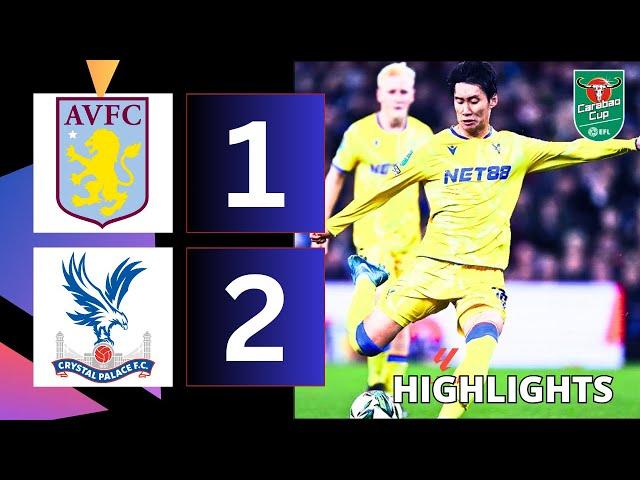 Aston Villa vs Crystal Palace 1-2 | EFL Cup 2024-25 | Full Match Streaming