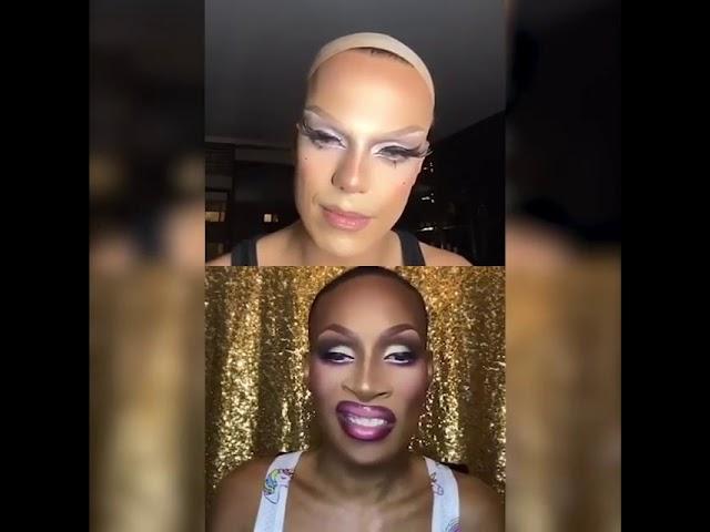 Jaida Essence Hall and Nicky Doll on Insta Live