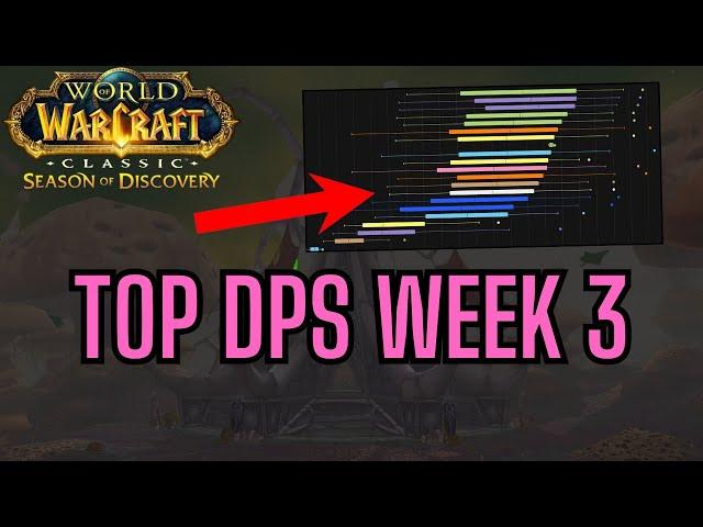 Top DPS Week 3 Naxxramas | Season of Discovery Phase 7