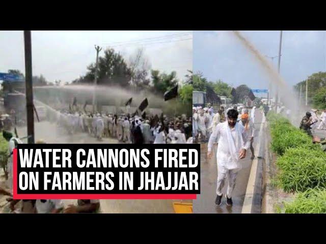 Watch: Water Cannons Used As Protesting Farmers Clash With Security Personnel In Haryana | Cobrapost