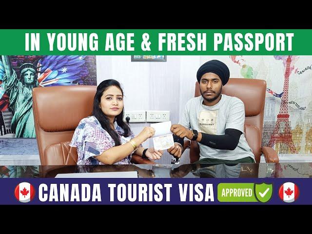 Visa Approved in just 13 Days & Young Age || Canada Tourist Visa||