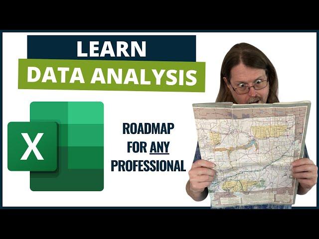 How to Learn Data Analysis with Excel - A Roadmap