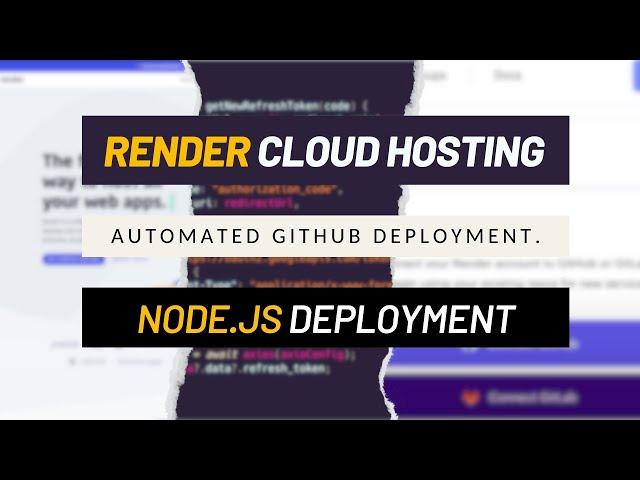 Node.js & PostgreSQL Deployment Tutorial: Free Hosting to Cloud using Render