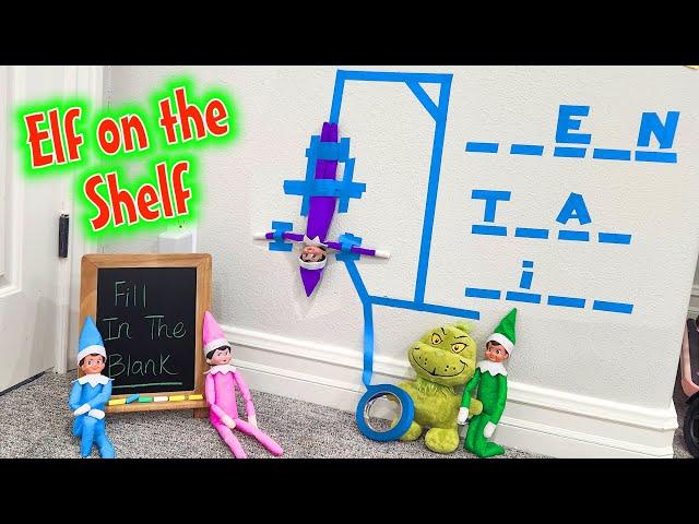 Elf on the Shelf Hangman Game!! Day 15!