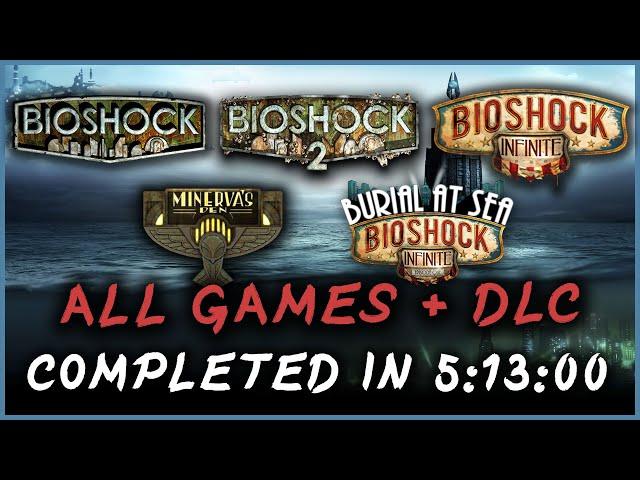 Every BioShock Game + DLC Completed in 5:13:00