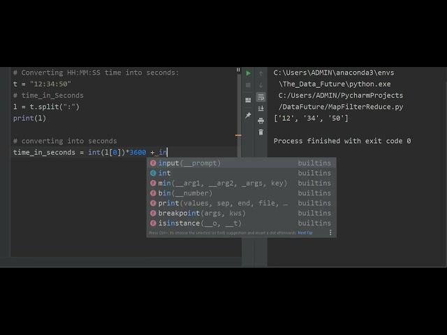 Time Convertor || Python Program | "HH:MM:SS" to Seconds