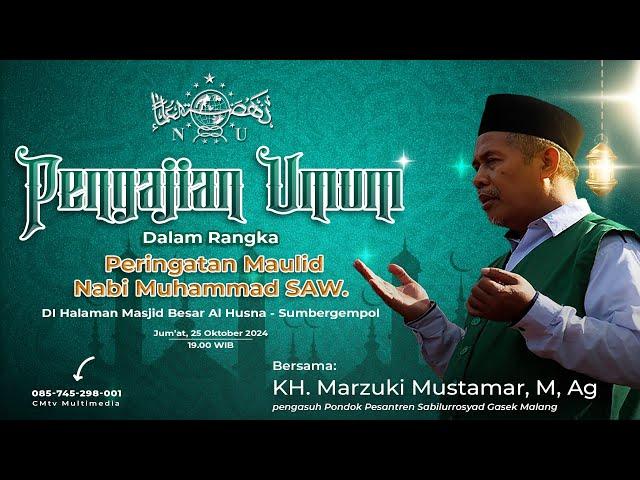 LIVE PENGAJIAN UMUM DALAM RANGKA  PERINGATAN MAULID NABI MUHAMMAD SAW.