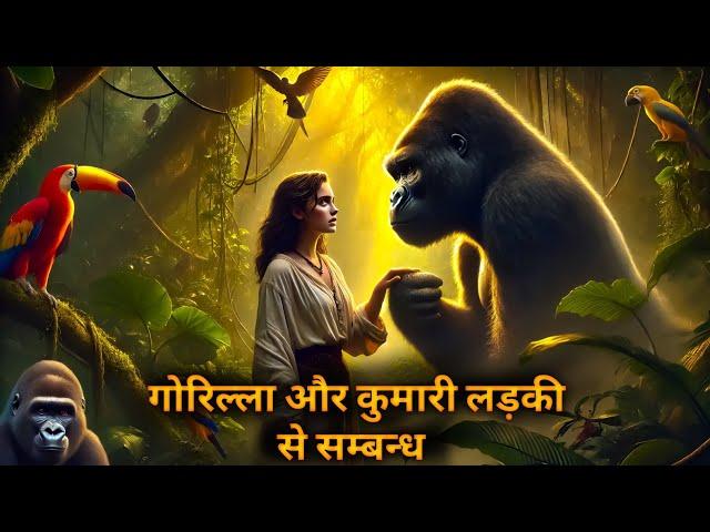 गोरिल्ला और लड़की की अनोखी प्रेम कहानी | Gorilla and Girl’s Mysterious Love Story