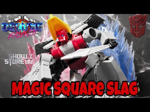 Transformers Magic Square MS-B57 Legends Triceratops Review. (AKA Dinobot Slag)