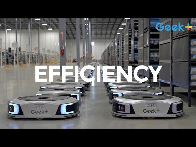 Geek+ One-stop Partner for Warehouse Robotics