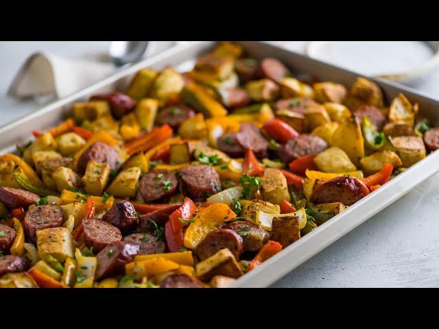 Sausage & Potato (Baked in Oven)