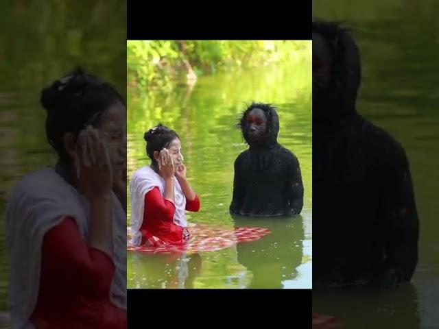 SCARY GORILLA ATTACK PRANK! | SAGOR BHUYAN