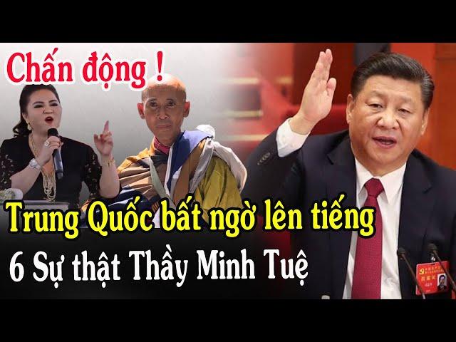 Tin Mới! Bất Ngờ Trung Quốc Lên Tiếng Về Sư Thích Minh Tuệ Mới Nhất - Xin Cầu Nguyện